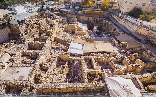 Giv‘ati Parking Lot Excavations at the City of David. (Photo by Kobi Harati, City of David)
