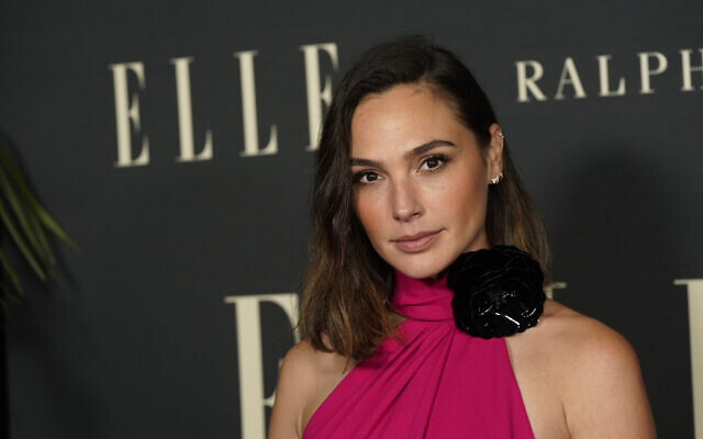 Gal Gadot arrives at the 27th annual ELLE Women in Hollywood celebration on Tuesday, Oct. 19, 2021, at the Academy Museum of Motion Pictures in Los Angeles. (AP Photo/Chris Pizzello)