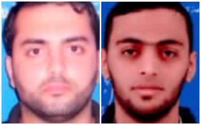 Abed al-Aziz Rantisi (L) and Ahmed Ayush. (IDF)