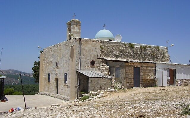 File: Saint Mary's Church in Iqrit, northern Israel (Dr. Avishai Teicher / Wikipedia)