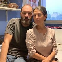Rachel Goldberg and Jon Polin, parents of Hamas hostage Hersh Goldberg-Polin (Courtesy)
