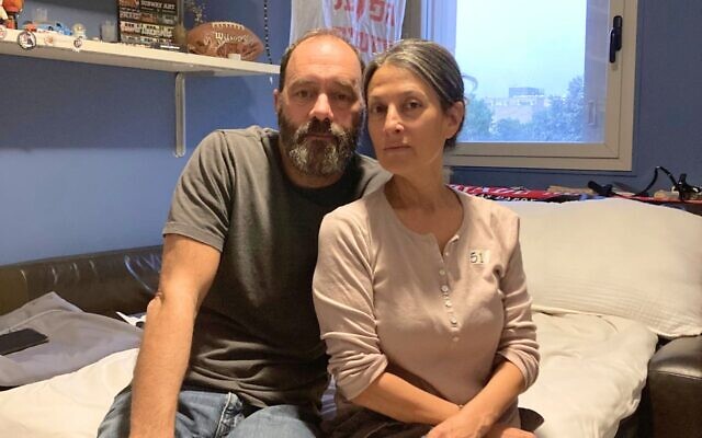 Rachel Goldberg and Jon Polin, parents of Hamas hostage Hersh Goldberg-Polin (Courtesy)