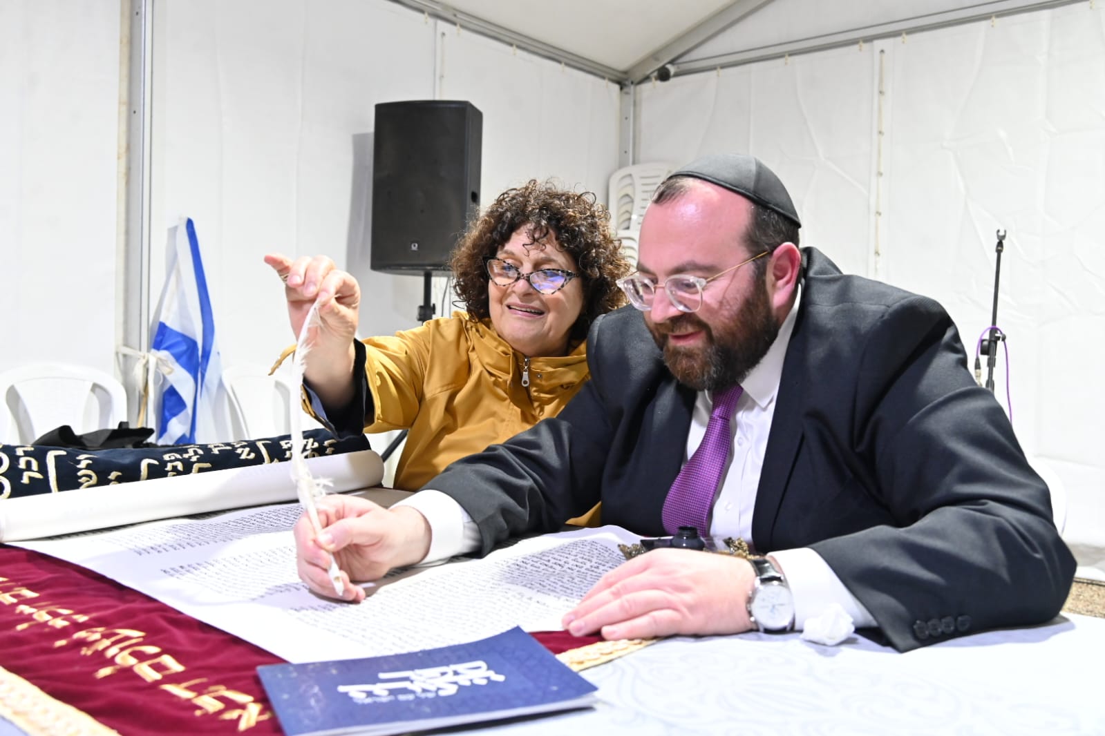 Torah scroll that women helped write to be unveiled in Madrid