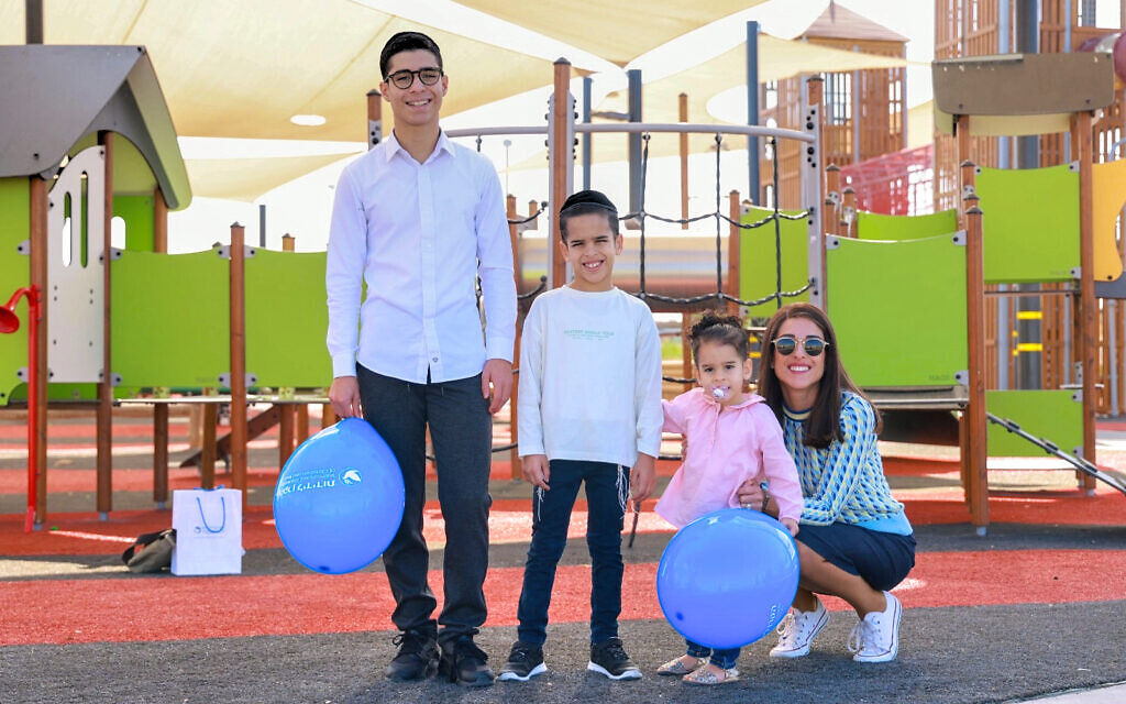 The Benichou family moved from Marseilles, France, earlier than planned because of antisemitism they experienced after the Oct. 7, 2023 Hamas attacks. (Courtesy: Benichou family/ via JTA)