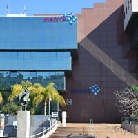 Israeli information technology provider Matrix IT headquarter building in Herzliya. (Courtesy)