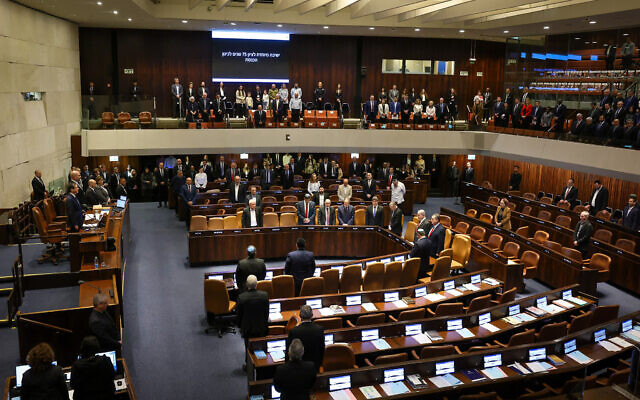 Knesset adopts Netanyahu motion against unilateral Palestinian state ...