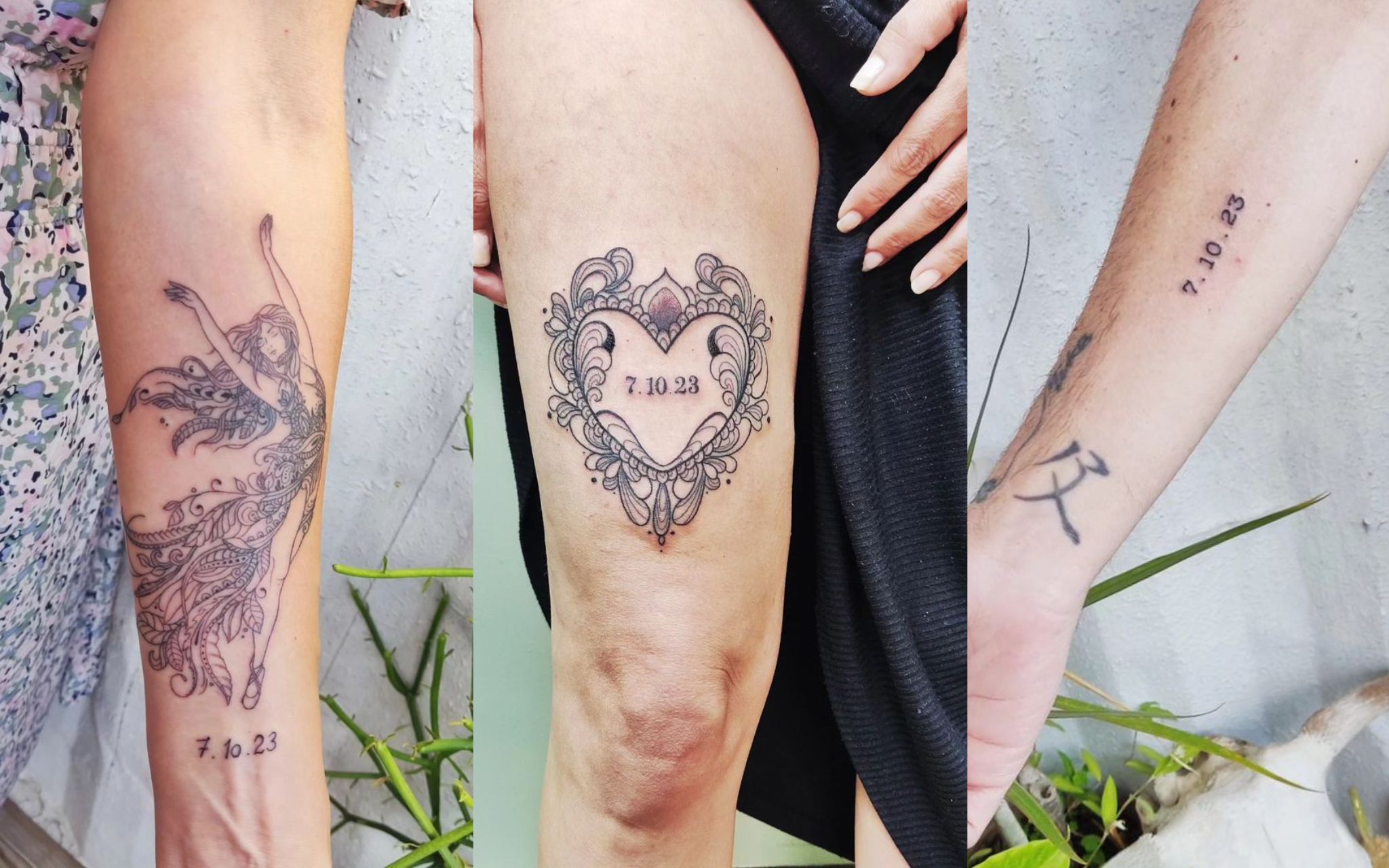 Pierre-Yves, 30 year old sports trainer, got tattooed with the Paris city  motto 'Fluctuat Nec Mergitur', which means 'Tossed but not sunk'. He got  his tattoo by Gumo tattoo artist one day