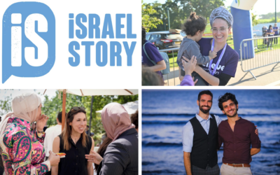 (Clockwise from top right) Shira Masami; Sagi Golan (left) and Omer Ohana; Charlene Seidle. (Courtesy: Israel Story)