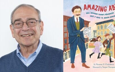 Norm Finkelstein was the author more than 20 nonfiction books for children and teens, including a forthcoming biography of the legendary Forward editor Abraham Cahan. (Courtesy: Holiday House/JTA)