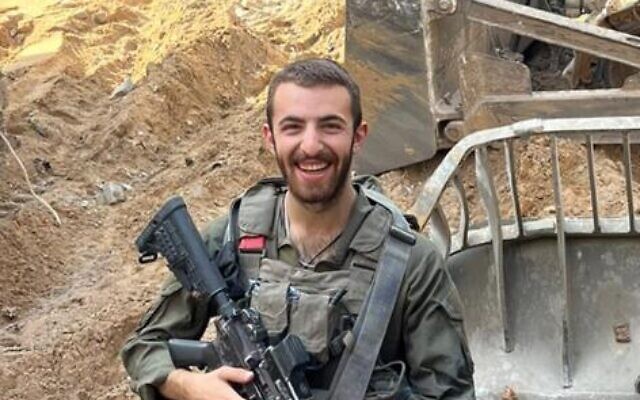 Staff Sgt. Sufian Dagash, 21, who was killed fighting in Gaza on January 2, 2024. (IDF)