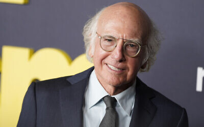 Larry David arrives at the "Curb Your Enthusiasm" final season premiere on Tuesday, January 30, 2024, at the DGA Theater in Los Angeles. (Photo by Jordan Strauss/Invision/AP)
