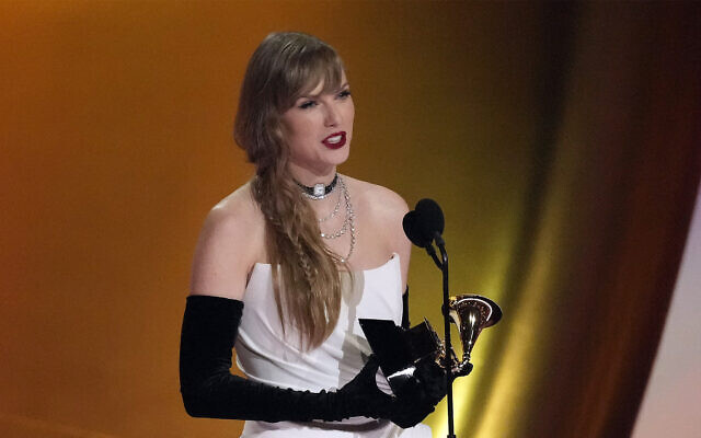 Taylor Swift wins 4th Album of the Year at Grammys, setting new record ...