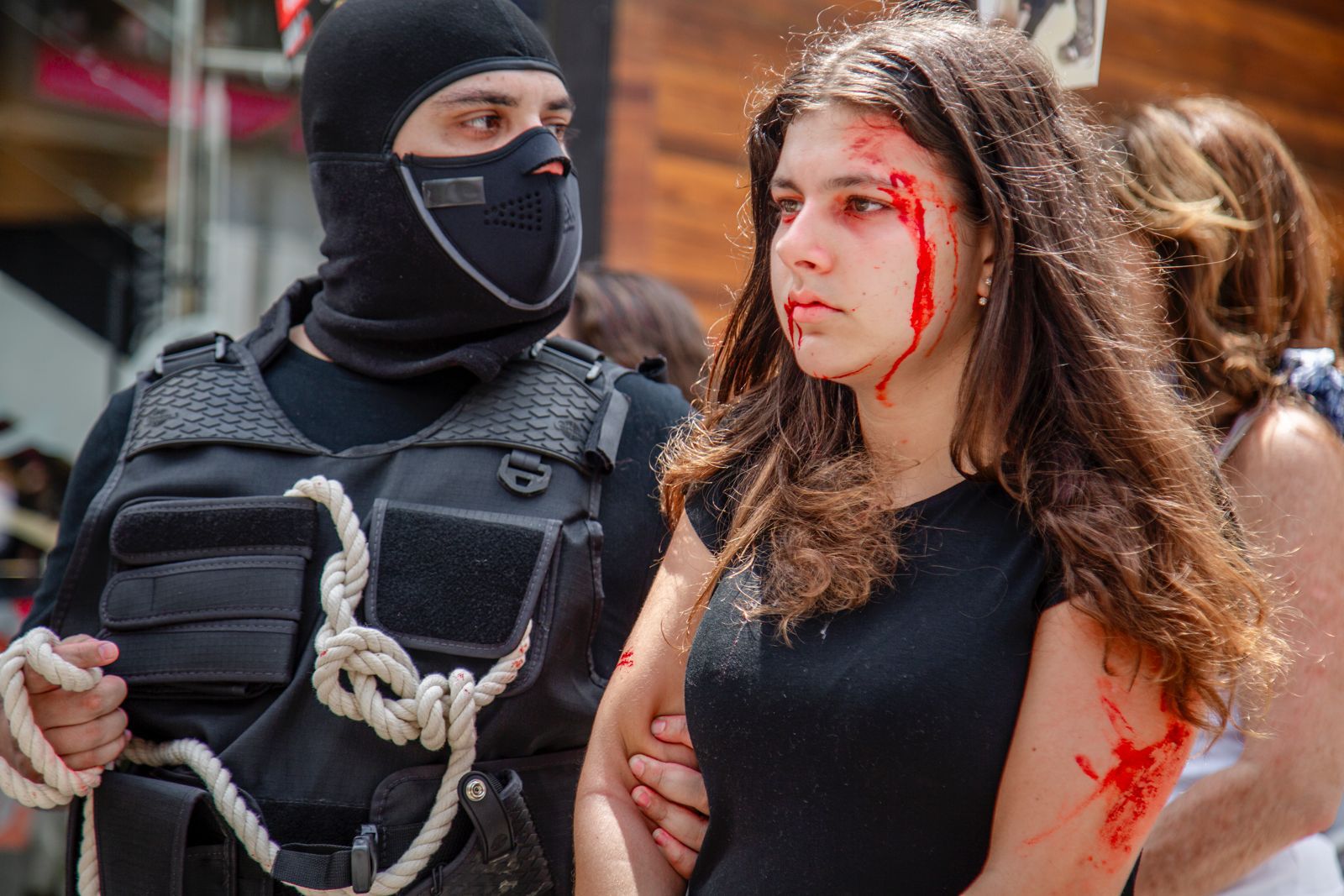 Download Firl Rape Porn Video - Bound and 'bloodied' girl shocks Brazilians into comprehending Hamas  horrors | The Times of Israel