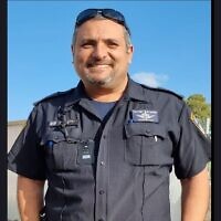 Command Sgt. Maj. Yaron Morris Dayan (Israel Police)