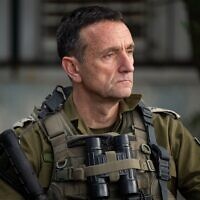 IDF Chief of Staff Lt. Gen. Herzi Halevi speaks during an assessment in northern Israel, February 27, 2024. (Israel Defense Forces)