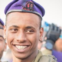 Staff sergeant Narya Belete, 21, from Shavei Shomron, killed in action in south Gaza, February 24, 2024. (Israel Defense Forces)