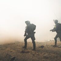 IDF soldiers operate in the Gaza Strip in a photo cleared for publication on March 29, 2024. (Israel Defense Forces)