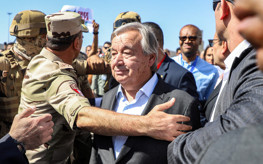 UN chief to issue fresh call for ‘humanitarian ceasefire’ while visiting Gaza border