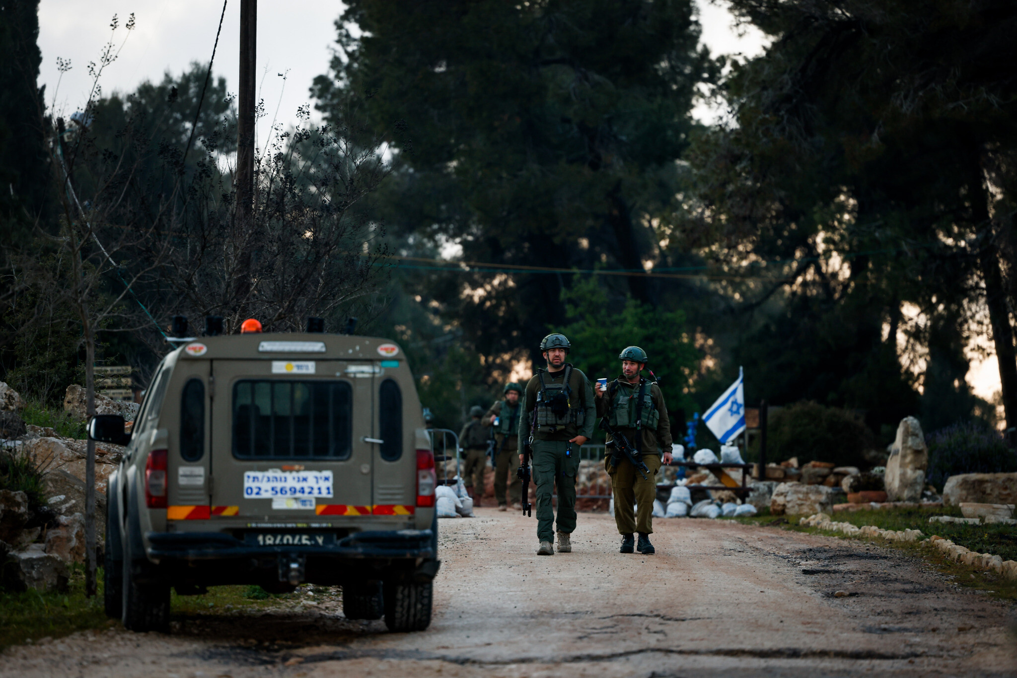 Two Shin Bet officers hurt