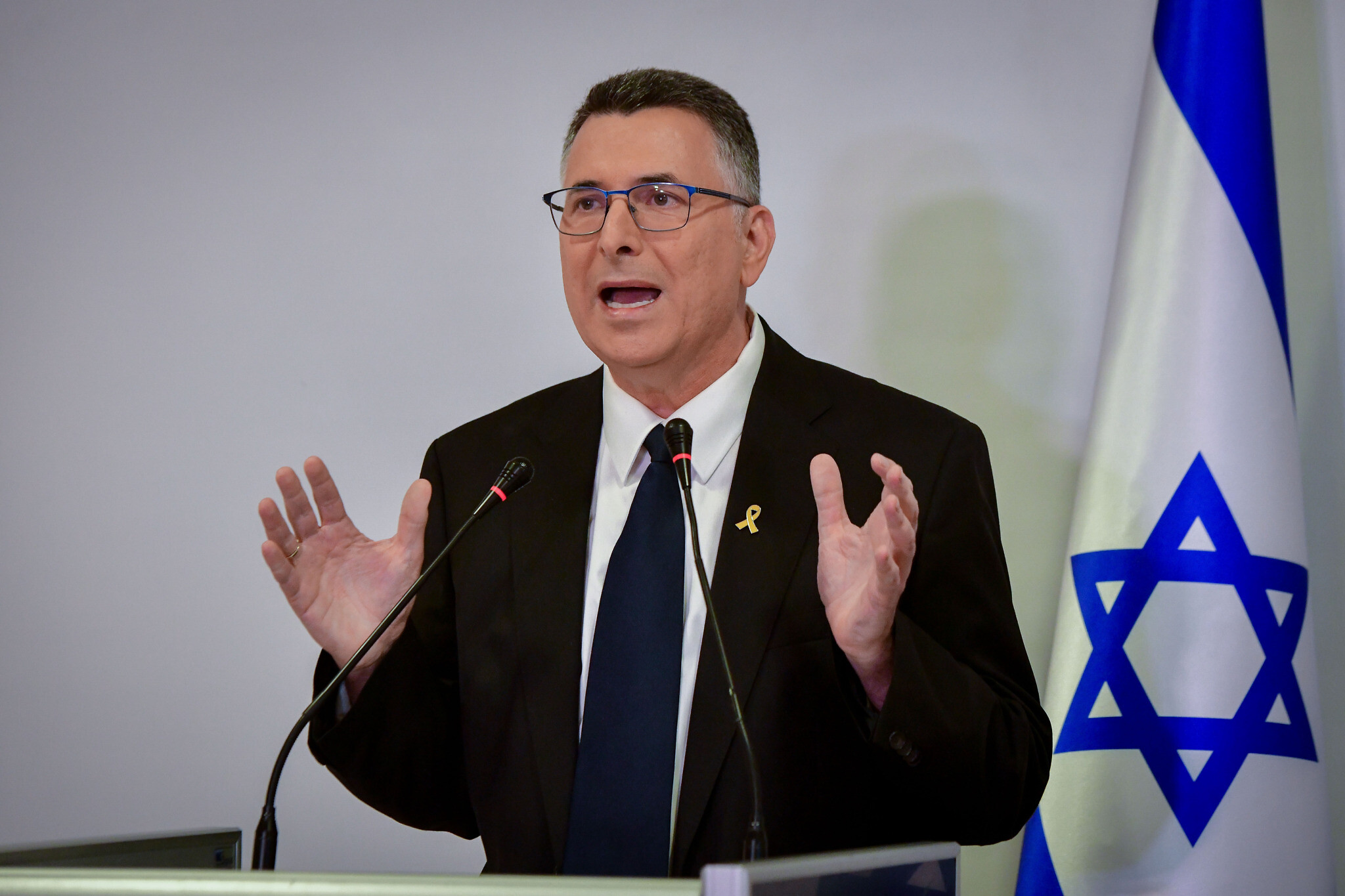 Sa'ar announces resignation after missing out on war cabinet appointment |  The Times of Israel