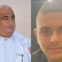 Left: Jamal Khier, killed in a car blast near Abu Snan on March 23, 2024; Right: Amir Abu al-Hija, 16, killed in a shooting in Tamra on March 22, 2024 (Social media; used in accordance with Clause 27a of the Copyright Law)