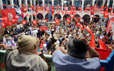 TUNISIA-RELIGION-JUDAISM-PILGRIMAGE
