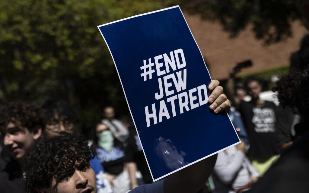 White House condemns antisemitic language at anti-Israel rallies on US campuses