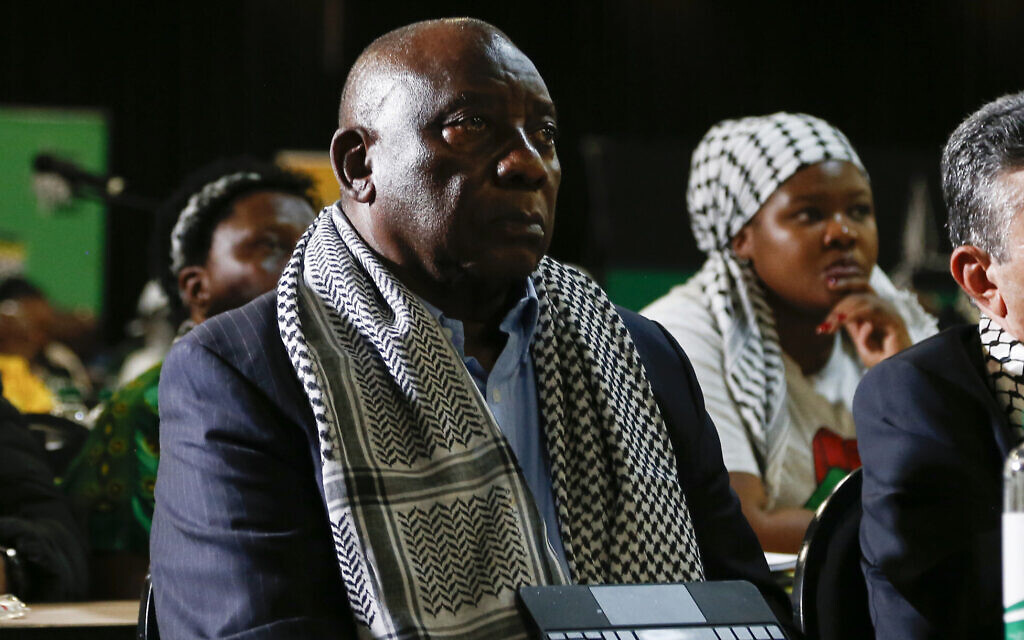South Africa Jewish leader: President used meeting on antisemitism to attack Israel