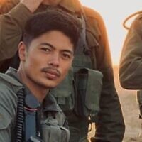 Sgt. First Class (res.) Cedrick Garin, 23, killed in the southern Gaza Strip on January 22, 2024. (courtesy)