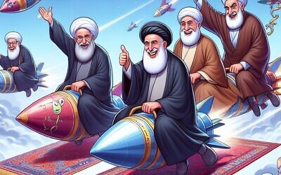 Mullahs on missile-driven magic carpets (Matthew Morgenstern)