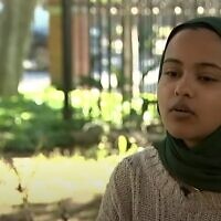 USC student Asna Tabassum speaks to ABC News, April 16, 2024 (Video screenshot)