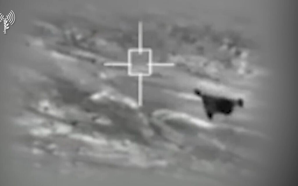 WATCH: IAF fighter jets down Iranian drones; footage shows minor damage to airbase