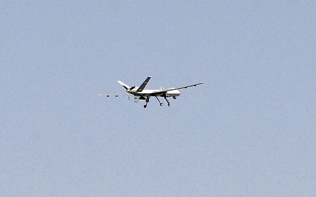 Yemen’s Houthis claim to shoot down US MQ-9 Reaper drone; ship targeted in Red Sea