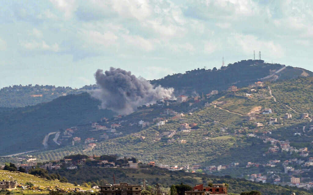 Northern Israel targeted with multiple rockets, drones from Lebanon; none hurt