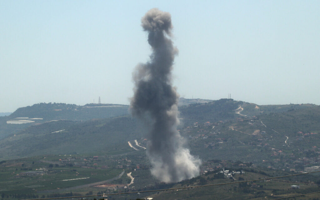 Gallant warns of potential ‘hot summer’ in north, as Hezbollah attacks IDF post