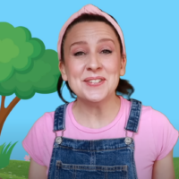 Ms. Rachel, the hit children's video educator, singer-songwriter, in a clip from one of her videos. (Screenshot via YouTube)