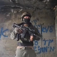 A screenshot of a video purporting to show an IDF reservist in Gaza threatening mutiny published on May 24, 2024. (Screencapture/X: used in accordance with Clause 27a of the Copyright Law)