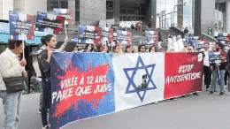 Hundreds protest in Paris against antisemitism after rape of 12 ...