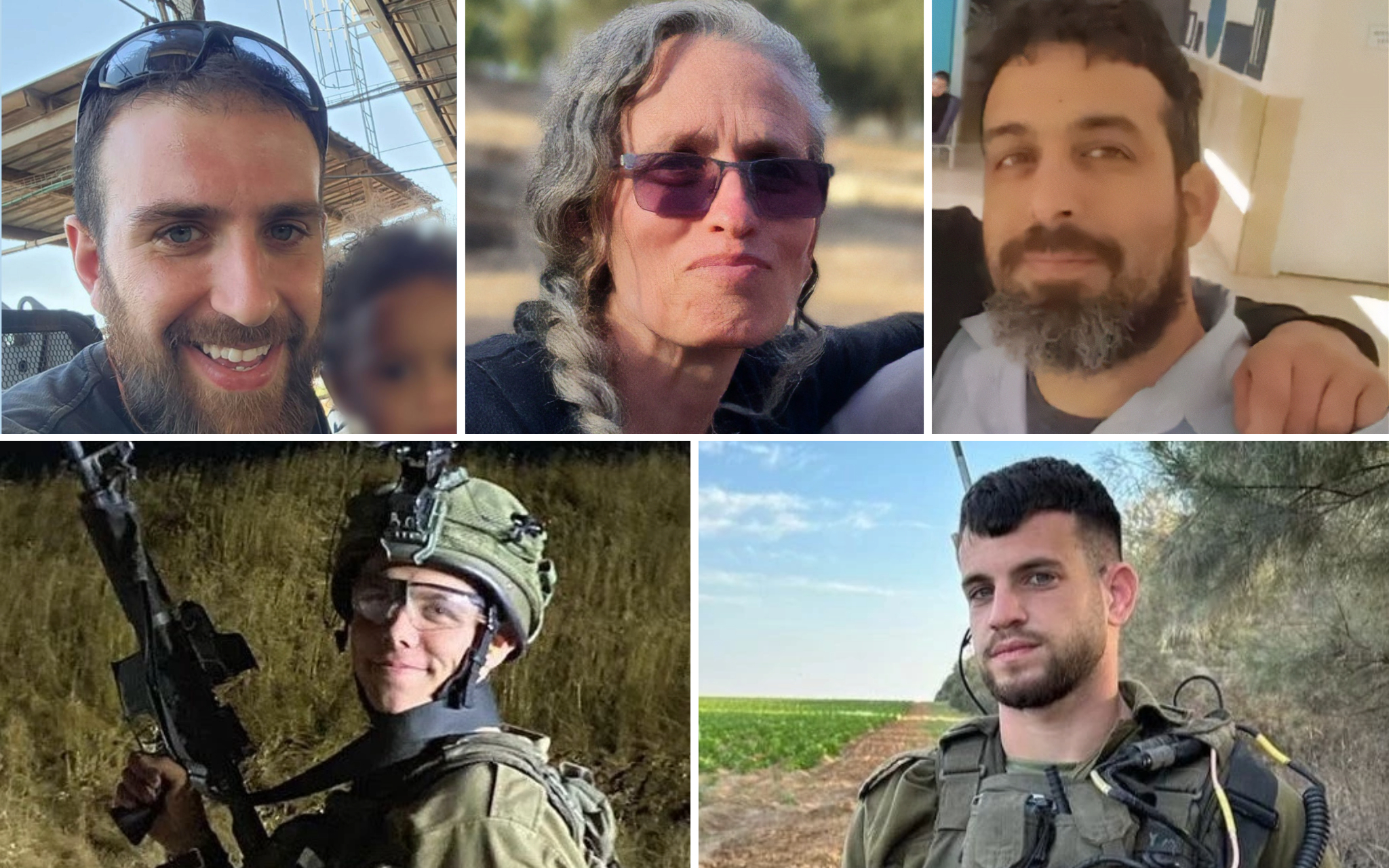 Bodies of 5 Israelis slain on Oct. 7 recovered by IDF from Gaza, brought home